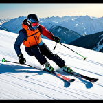 Prompt 1: Professional Skier in Control**