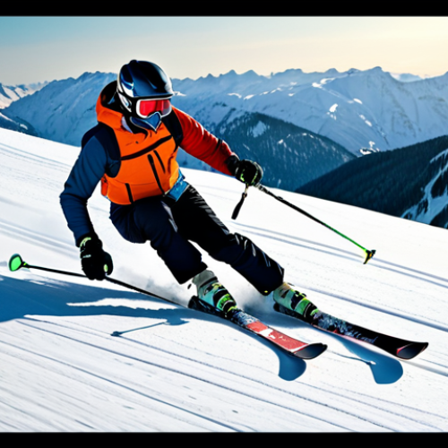 Home 20 Prompt 1: Professional Skier in Control**