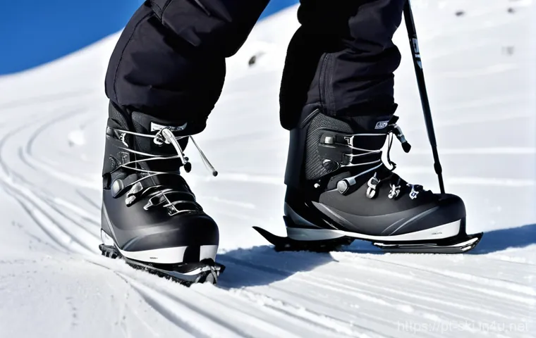 스키 복장 종류 - **Prompt 1: The Layered Adventurer on the Slopes**
    "A dynamic shot of an individual, mid-20s, wi...