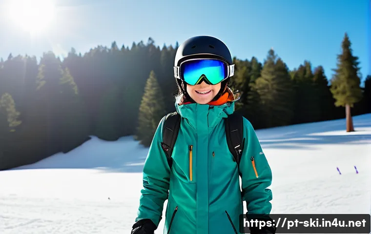 스노우보드 초보 강사 팁 - A beginner snowboarder wearing flexible, shorter snowboard gear, including a colorful snowboard jack...
