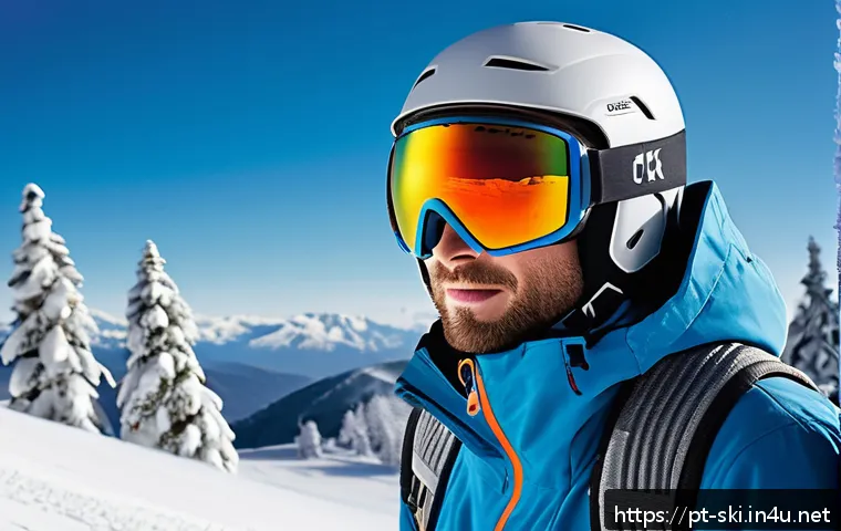 스노우보드 추천 브랜드 - A dynamic winter mountain scene featuring a professional snowboarder wearing high-tech thermal gear,...
